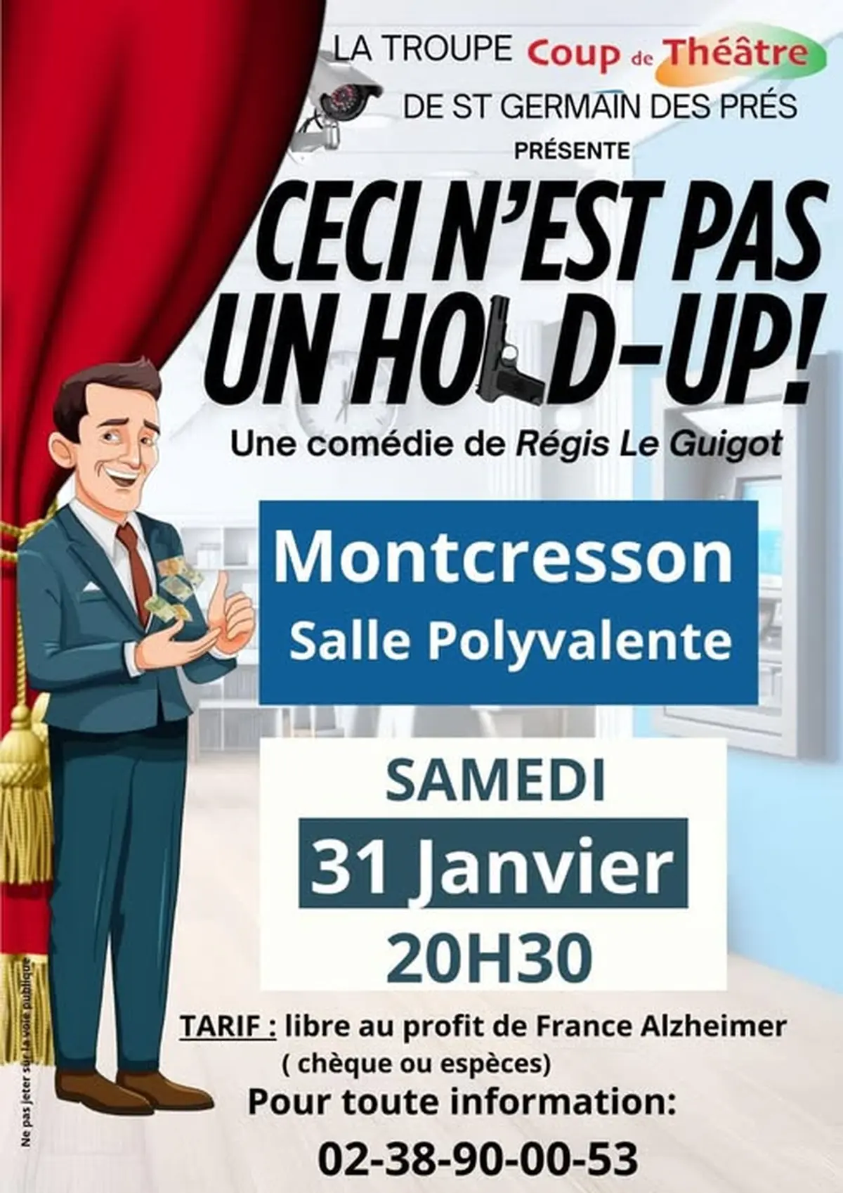 Théâtre Ceci n'est pas un hold up