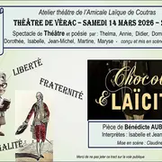 THEATRE - CHOCOLAT ET LAÏCITE de Bénédicte Aubailly