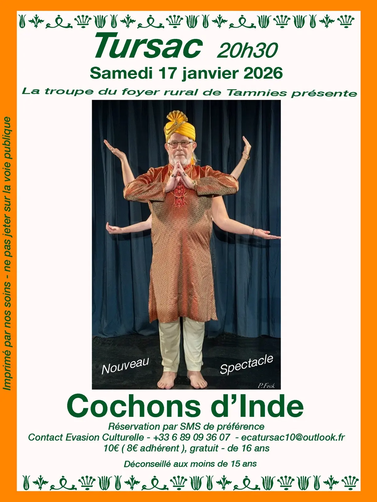 Théâtre - Cochons d'Inde
