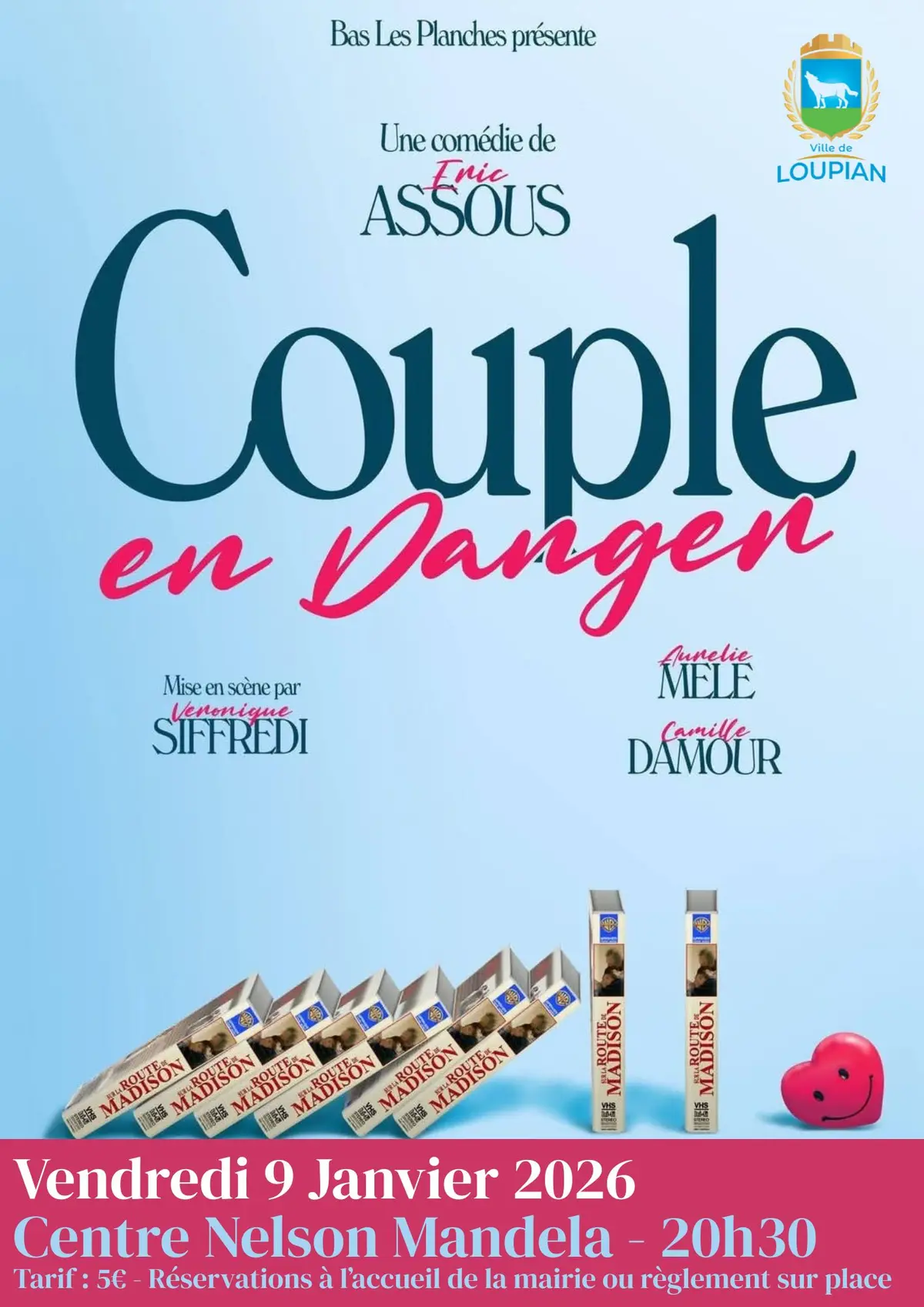 Théâtre : Couple En Danger Par La Compagnie Bas Les Planches