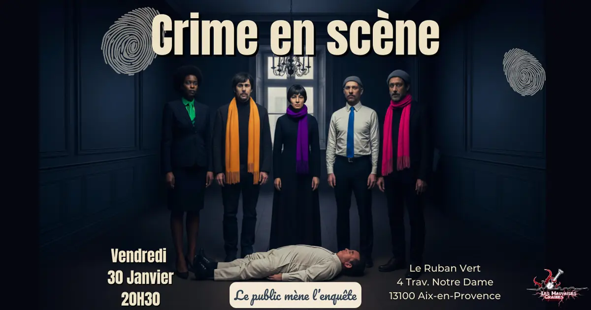 Théâtre : Crime en scène !