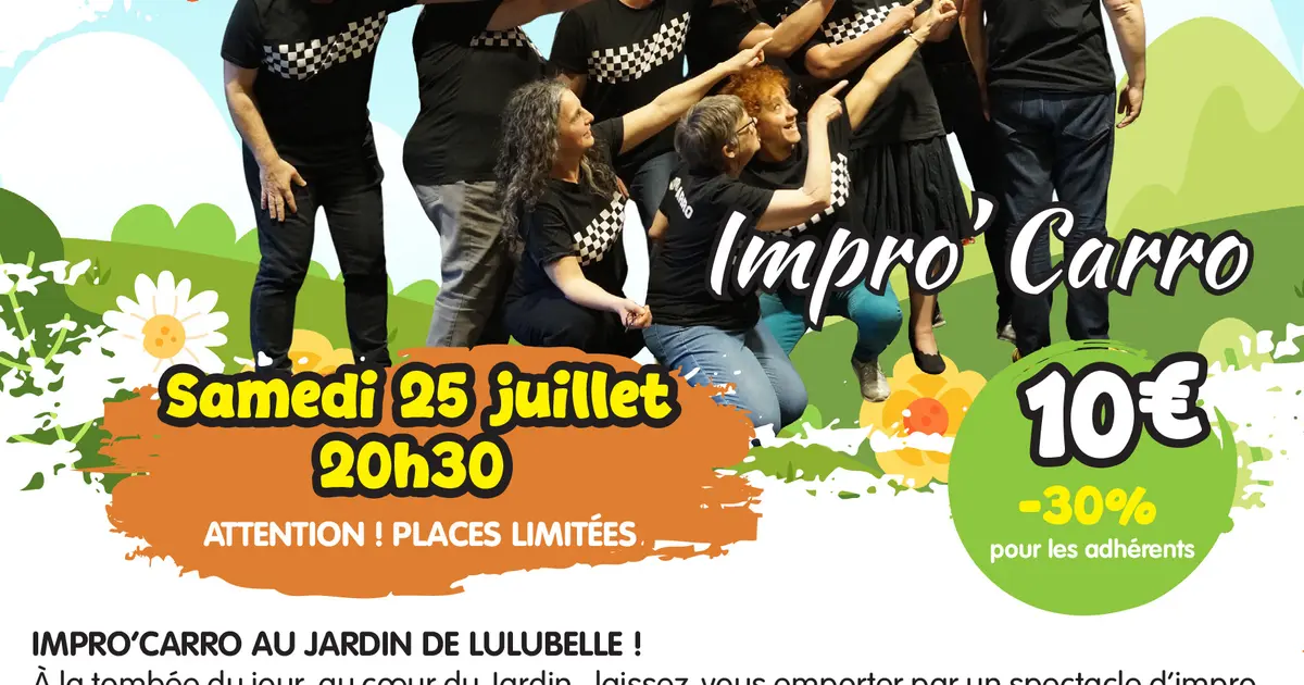 Théâtre d'impro avec la Carro