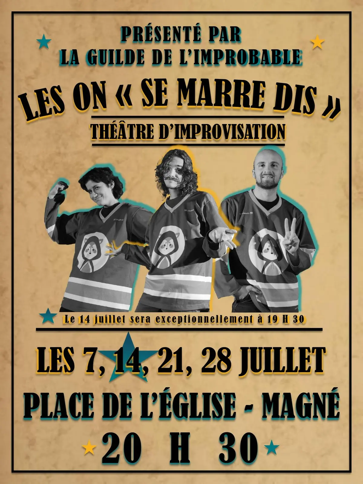 Théâtre d’impro : Les on « se marre dis » à Magné