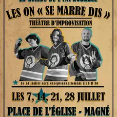 Théâtre d’impro : Les on « se marre dis » à Magné