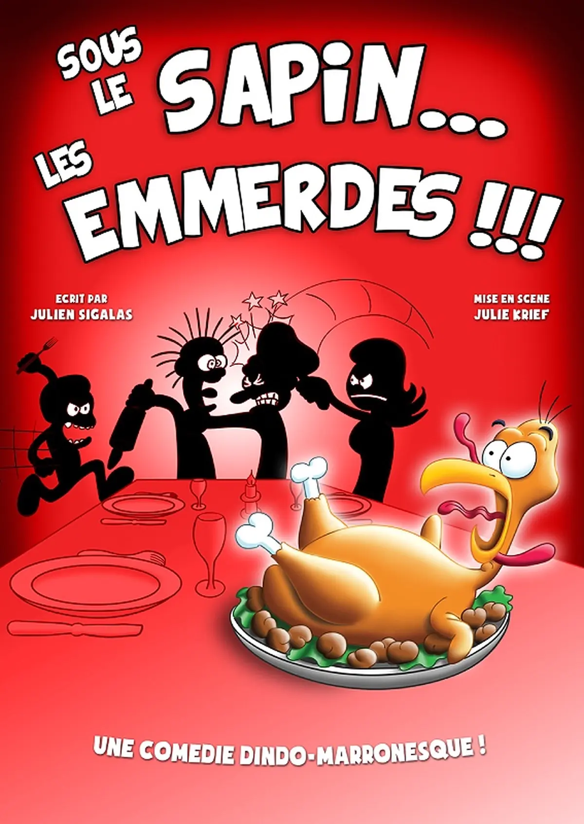 Théâtre De Comédie - Sous Le Sapin... Les Emmerdes !!!