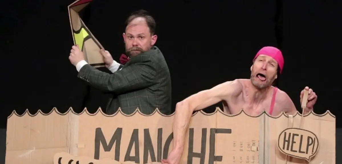 Théâtre de l'Usine - Les gros patinent bien Pierre Guillois  - Olivier Martin-Salvan