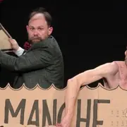 Théâtre de l'Usine - Les gros patinent bien Pierre Guillois  - Olivier Martin-Salvan