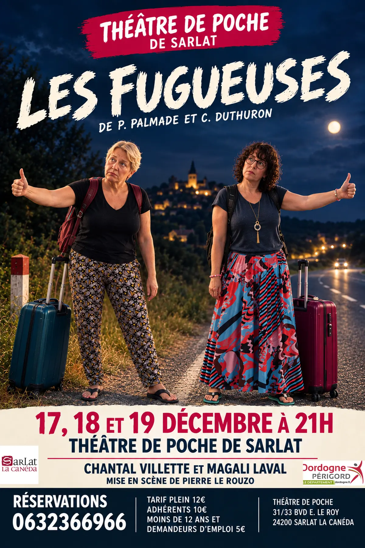Théâtre de poche : Les Fugueuses