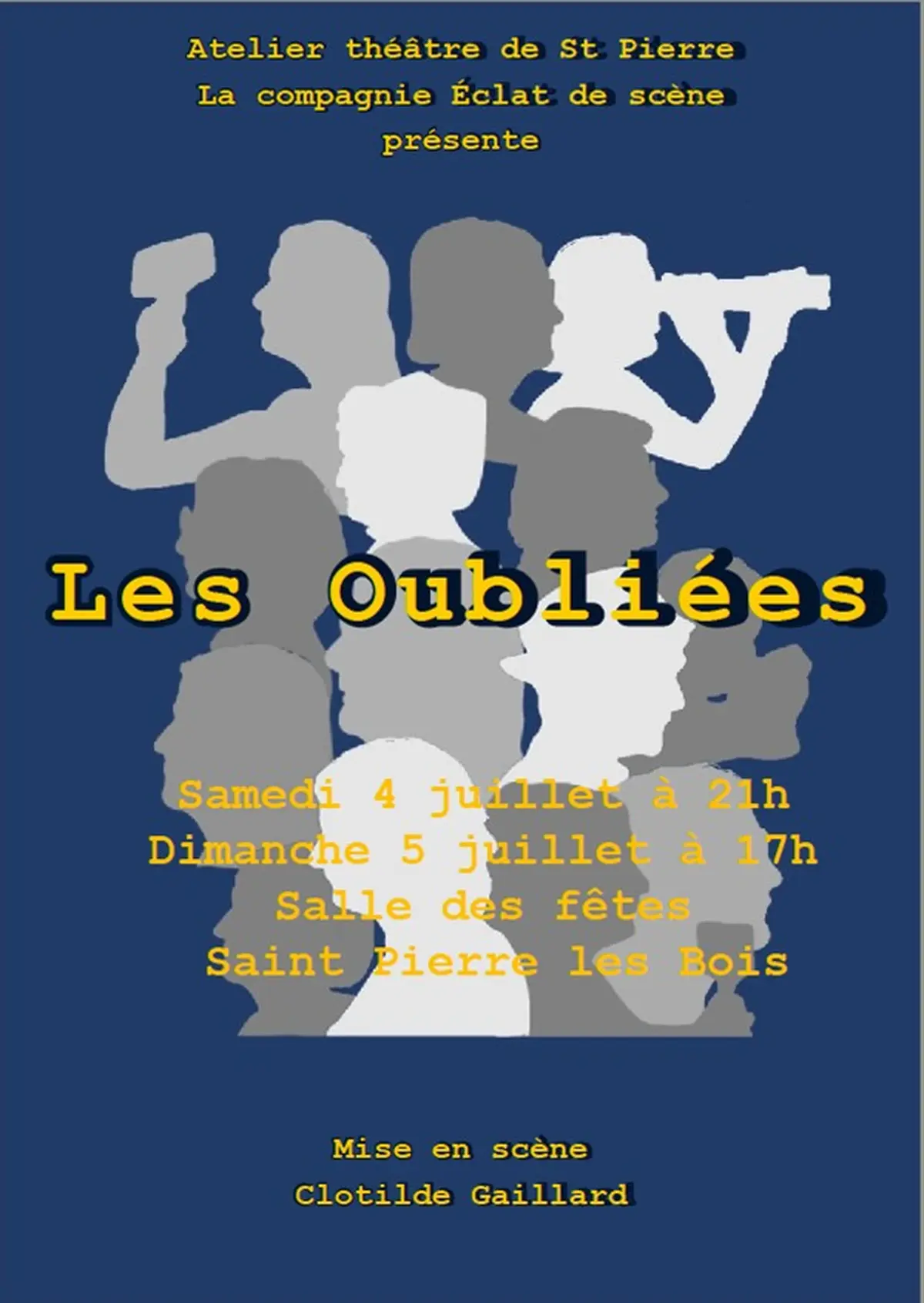 Théâtre de Saint Pierre : Les Oubliés