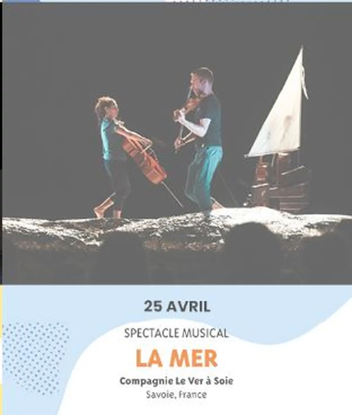 Théâtre Des Aspres -Saison Culturelle 26/27 : La Mer