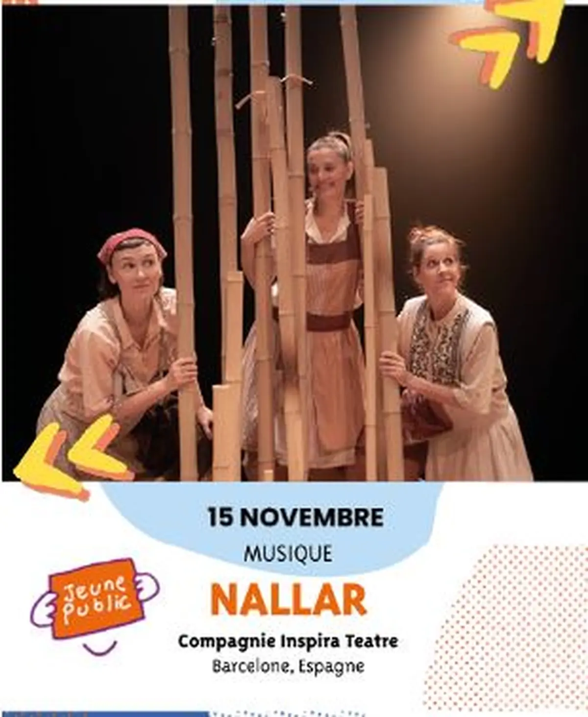Théâtre Des Aspres -Saison Culturelle 26/27 : Nallar