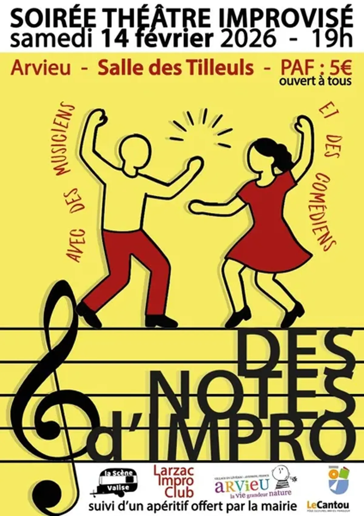 Théâtre - Des notes d'impro