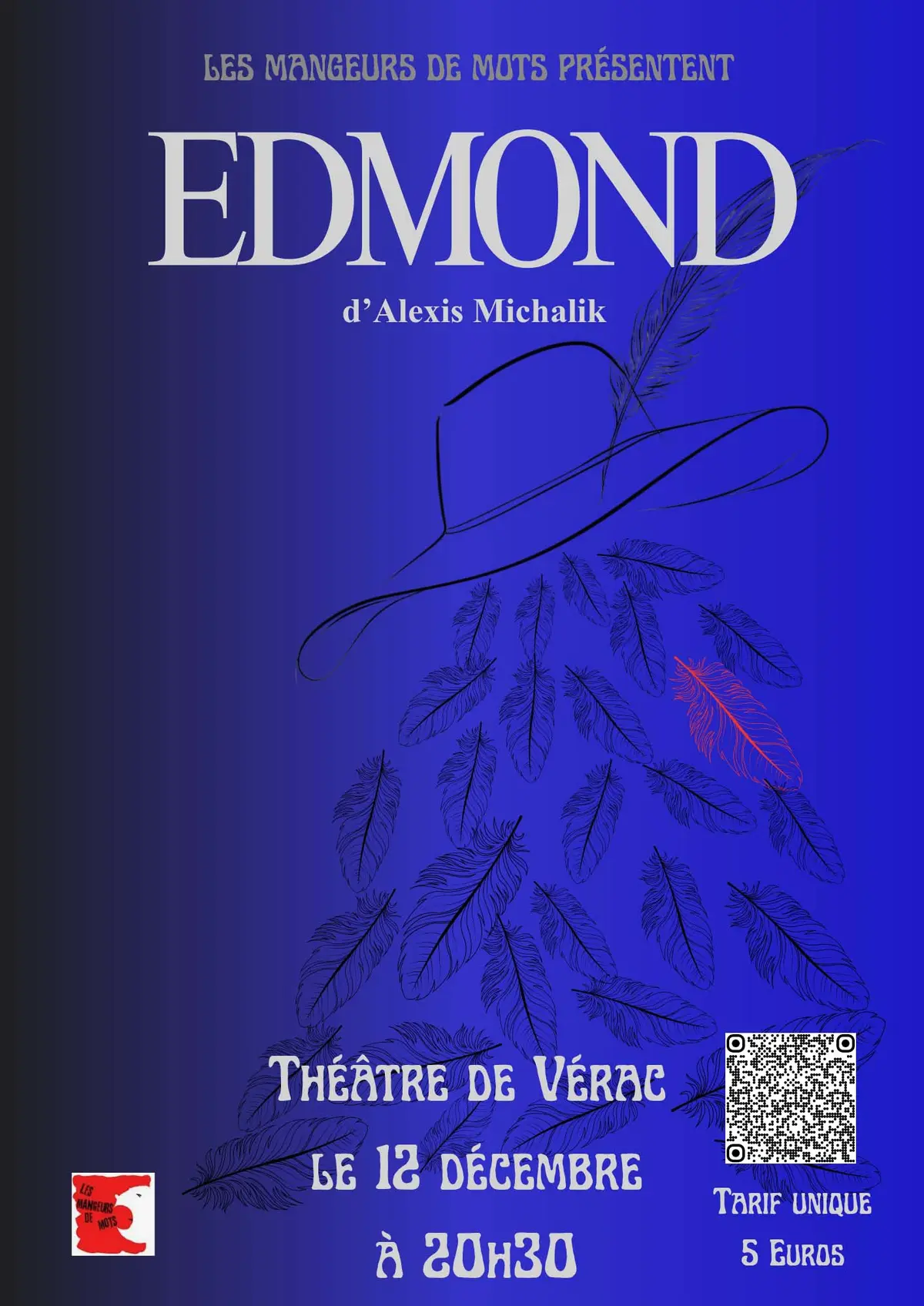 Théâtre - Edmond comédie d'Alexis Michalik