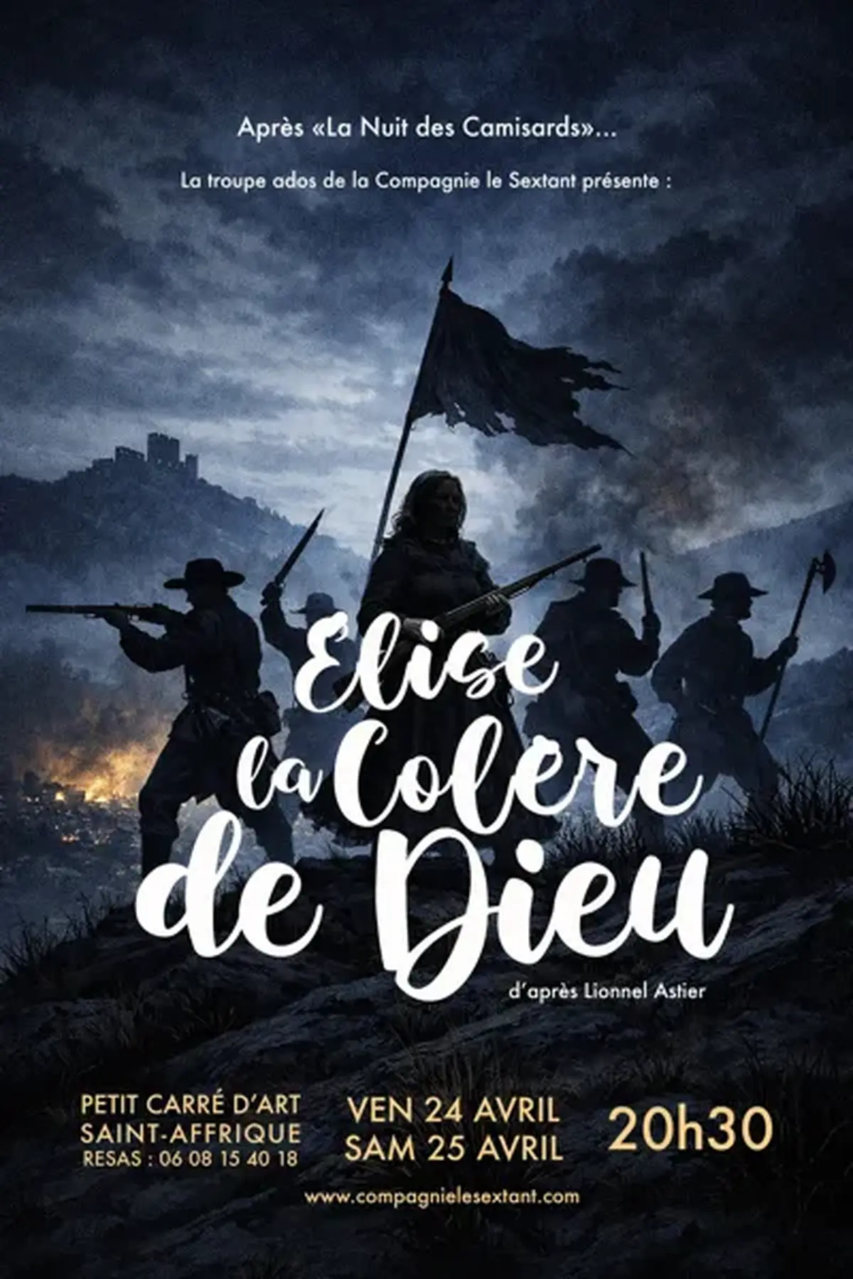 Théâtre : Elise, la colère de Dieu