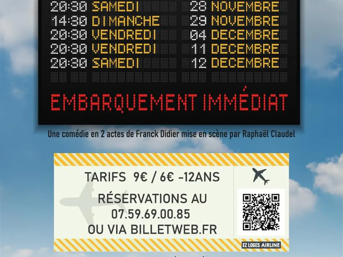 Théâtre : Embarquement Immédiat