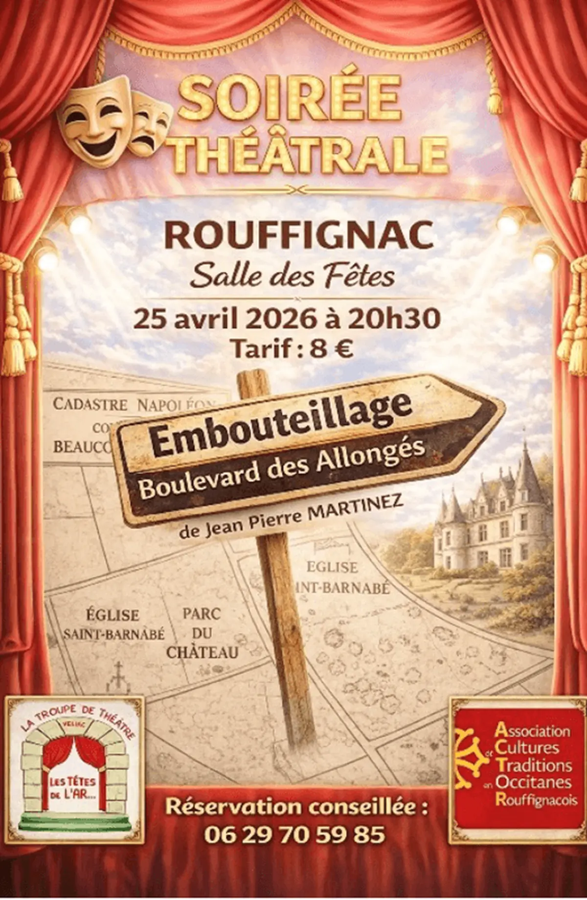 Théâtre - Embouteillage Boulevard des Allongés