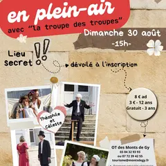 Théâtre en plein air  à Gy