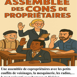 Théatre en plein air : Assemblée des cons de propriétaires
