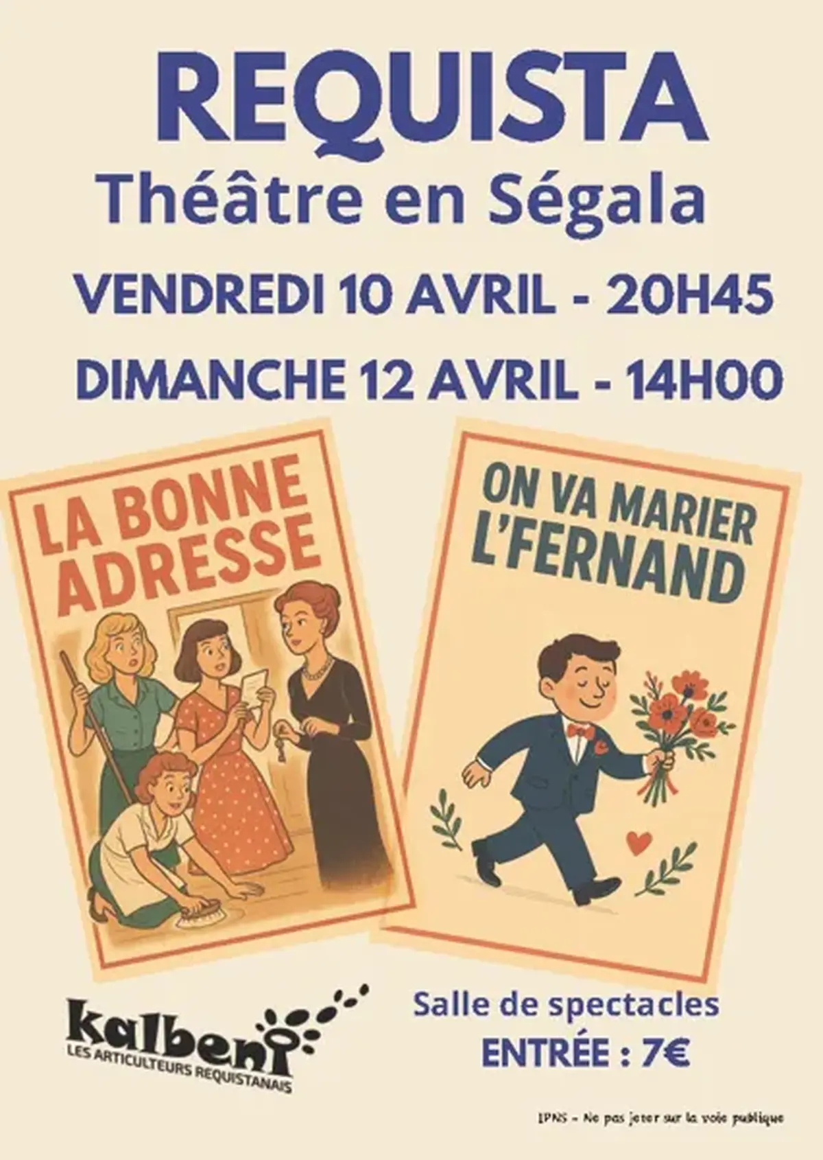 Théatre en Ségala sur scène