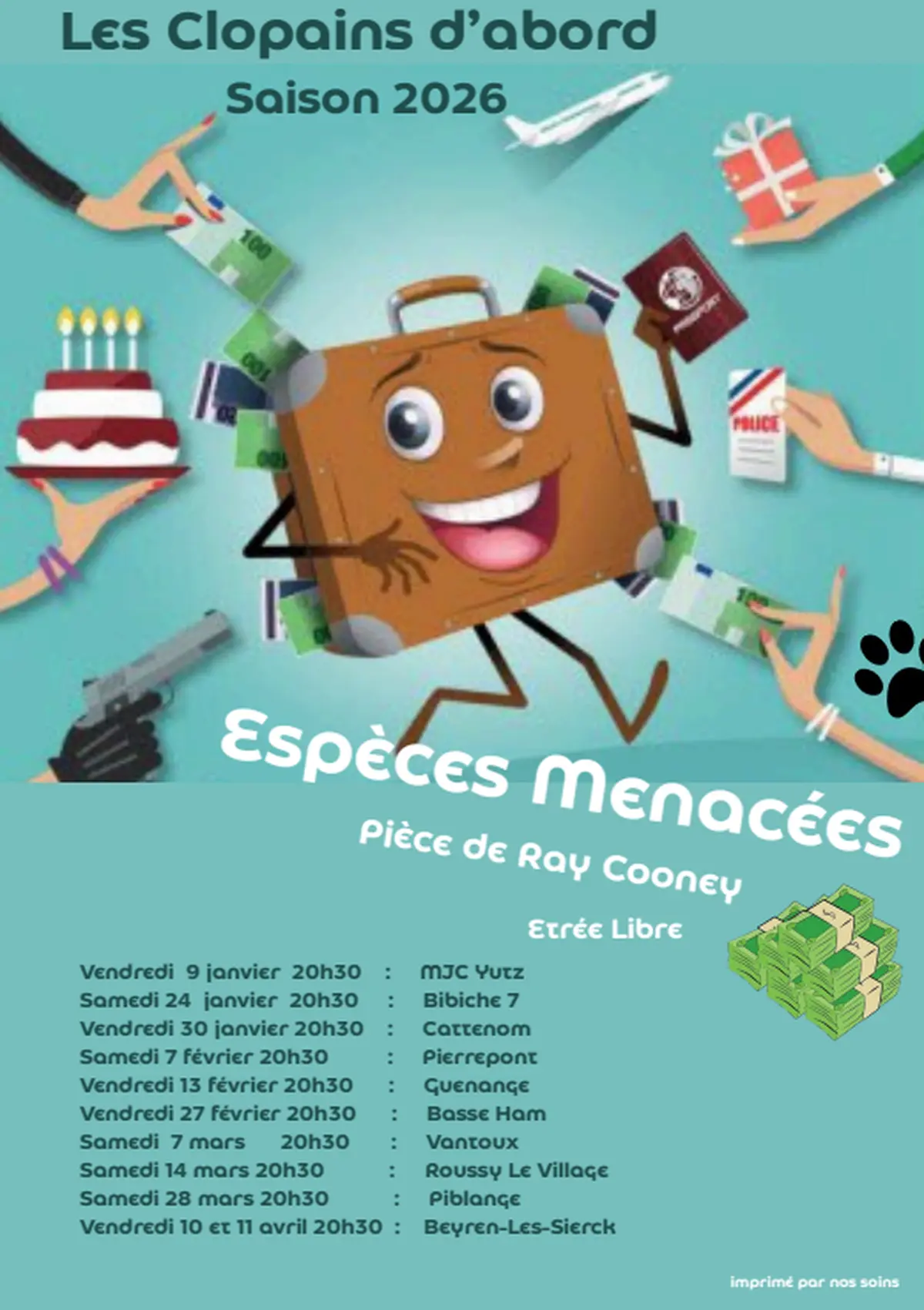 Théâtre - Espèces menacées