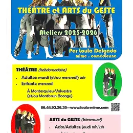 Théâtre Et Arts Du Geste : Montbrun-Bocage