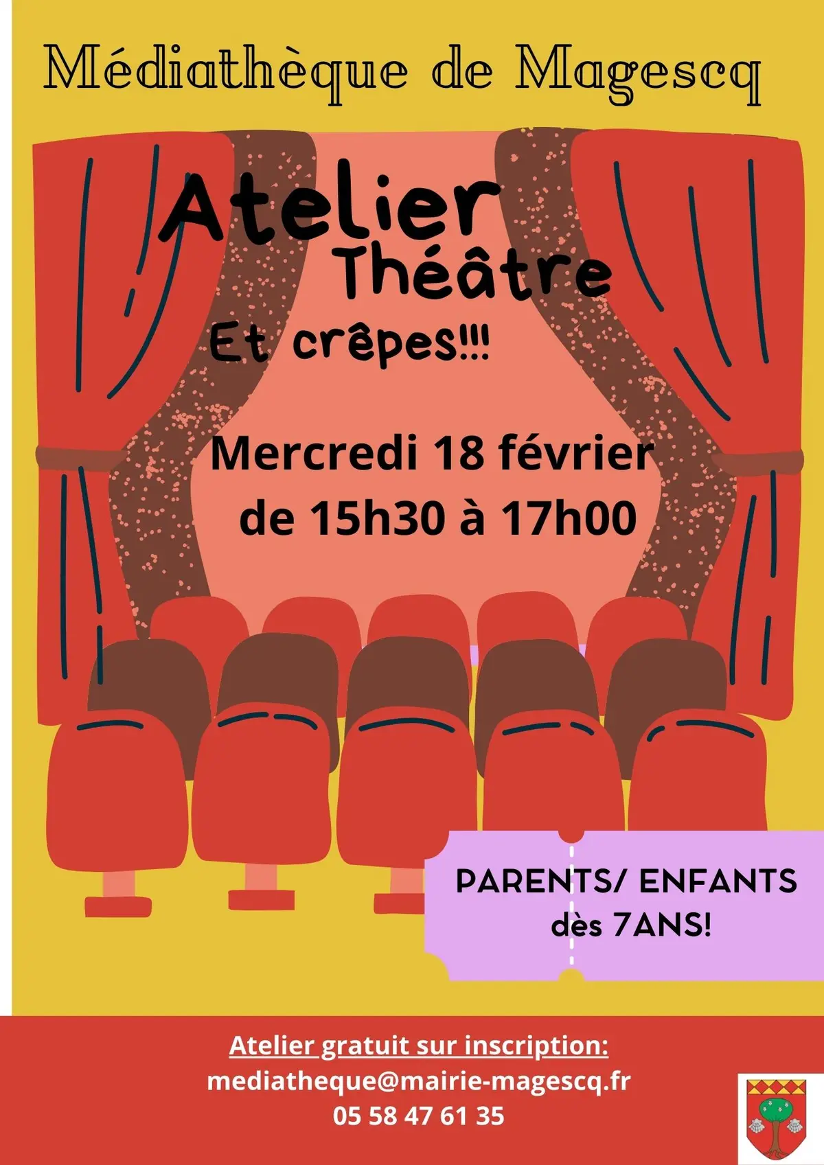 Théâtre et crêpes