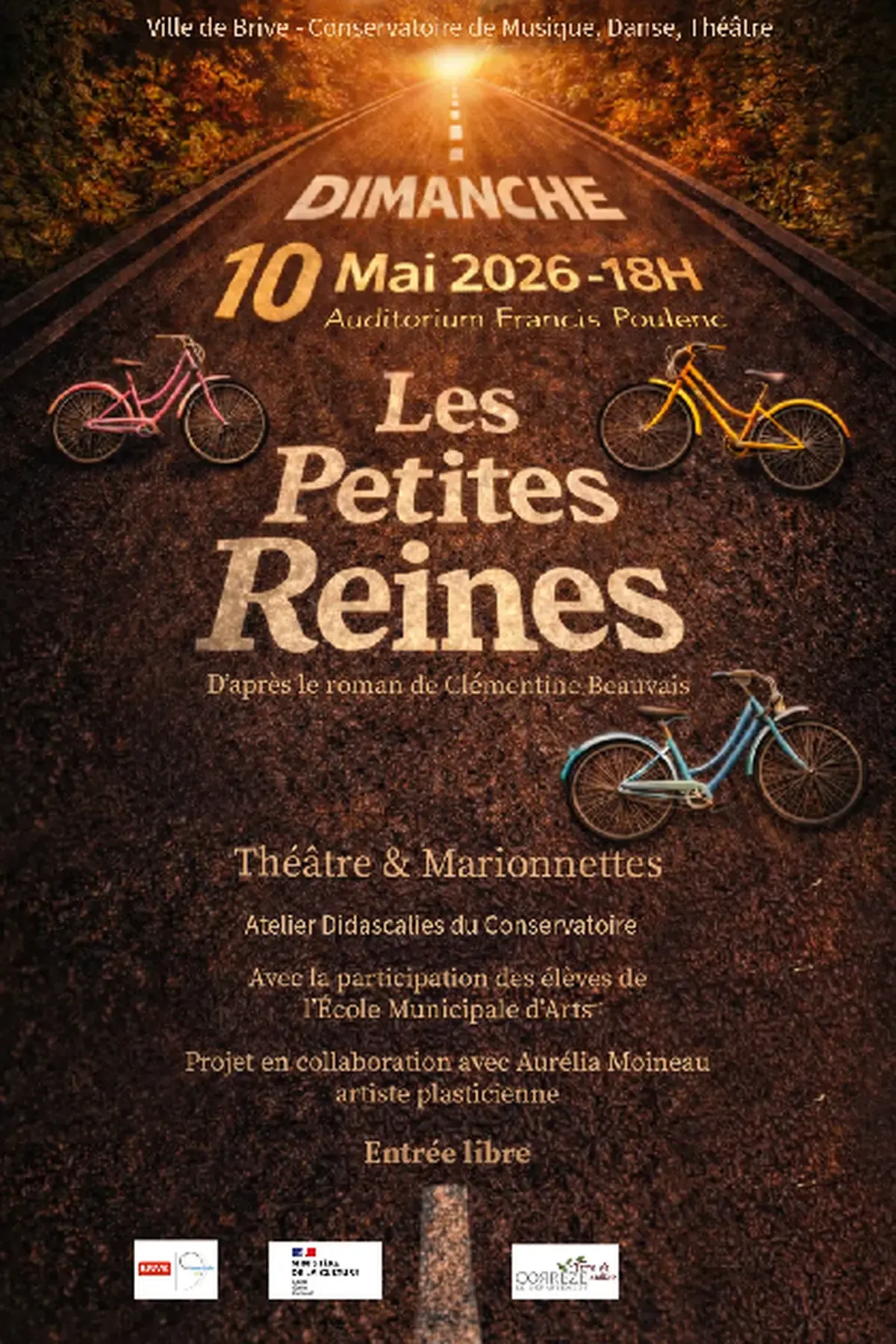 Théâtre et marionnette: Les petites reines (Auditorium Francis Poulenc)