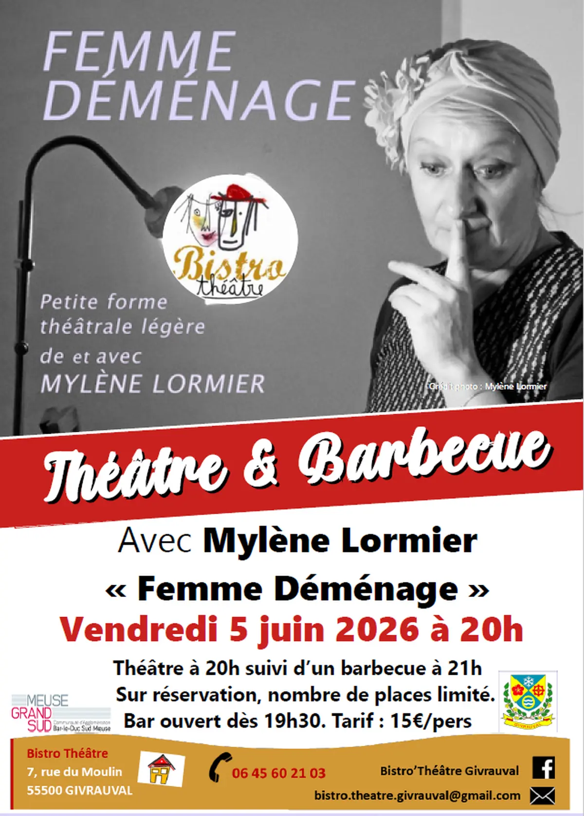 Théâtre - Femme déménage