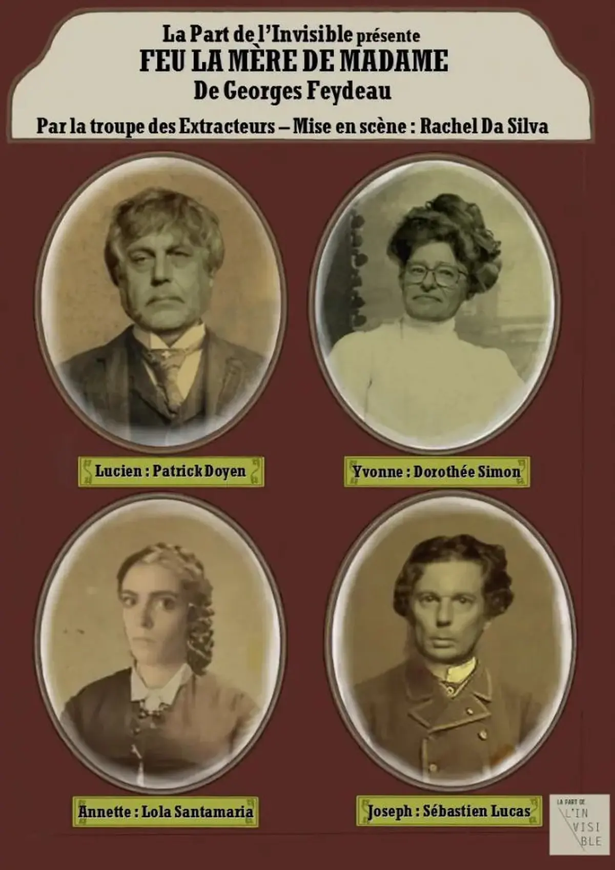 Théâtre : Feu La Mère De Madame De G.feydeau