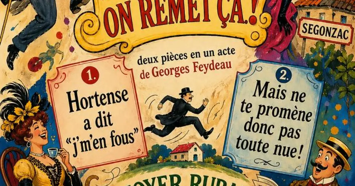 Théâtre - Feydeau ? On remet ça !