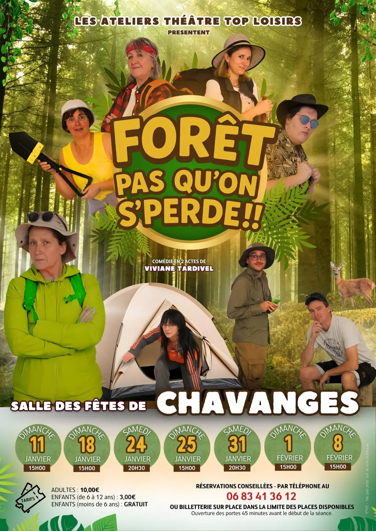 Théâtre : Forêt pas qu'on s'perde !!