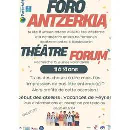 Théâtre forum : inscriptions