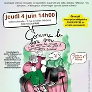 Théâtre forum sur le thème du bien vieillir - les yeux dans les vieux