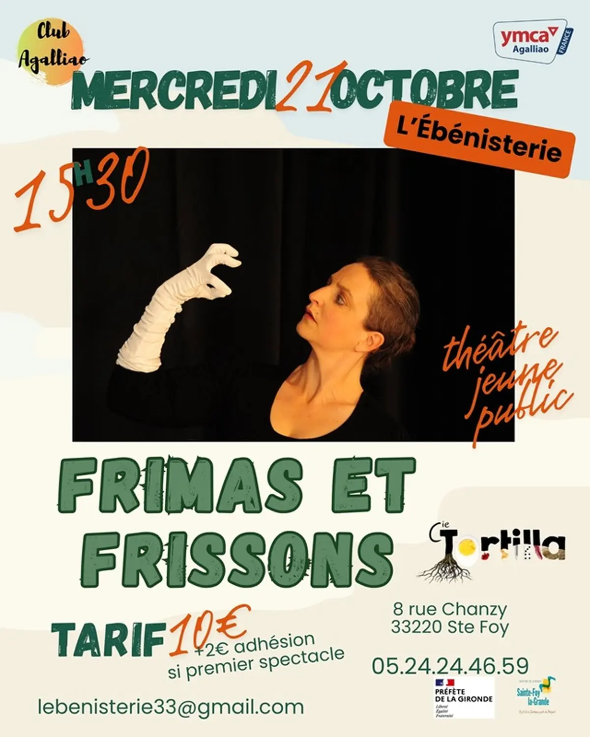 Théâtre Frimas et frissons par La Cie Tortilla