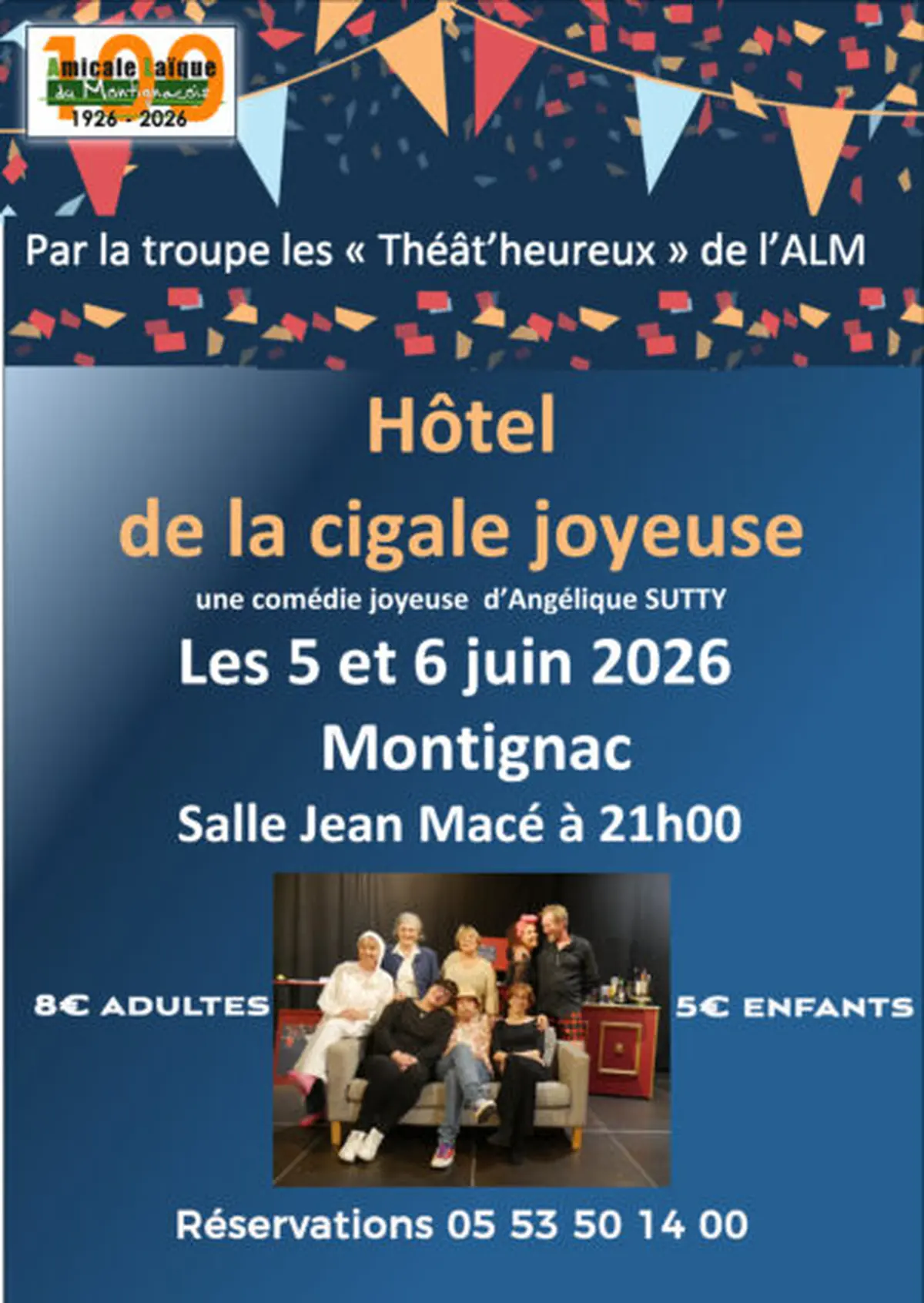 Théâtre - Hôtel de la cigale joyeuse