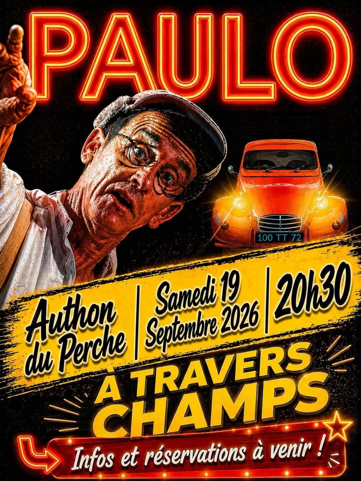 Théâtre humoristique - À travers champs de Paulo