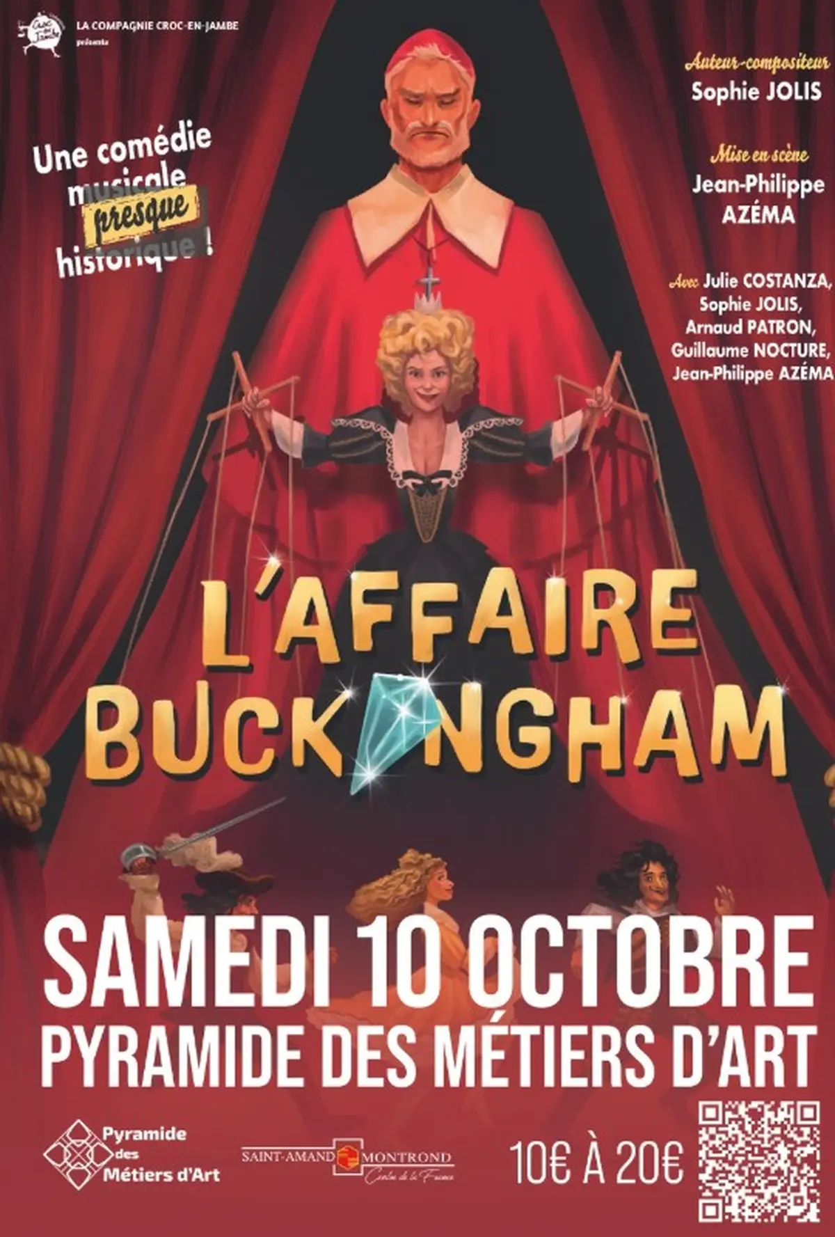 Théâtre L'Affaire Buckingham