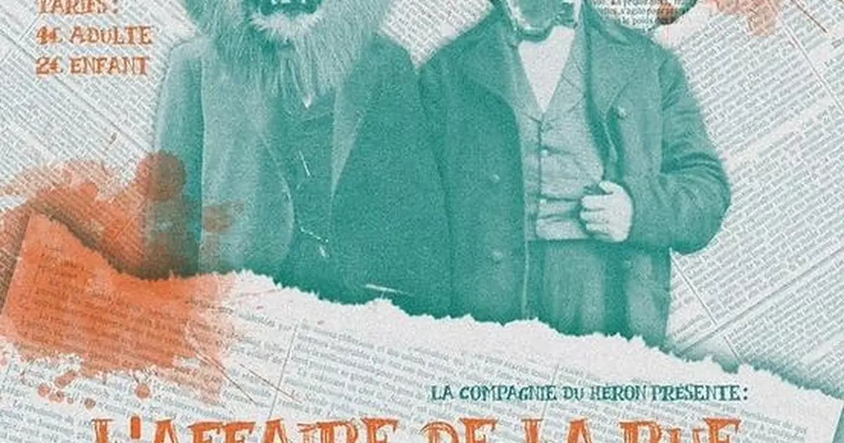 Théâtre - "L'affaire de la rue de Lourcine" - Compagnie du Héron