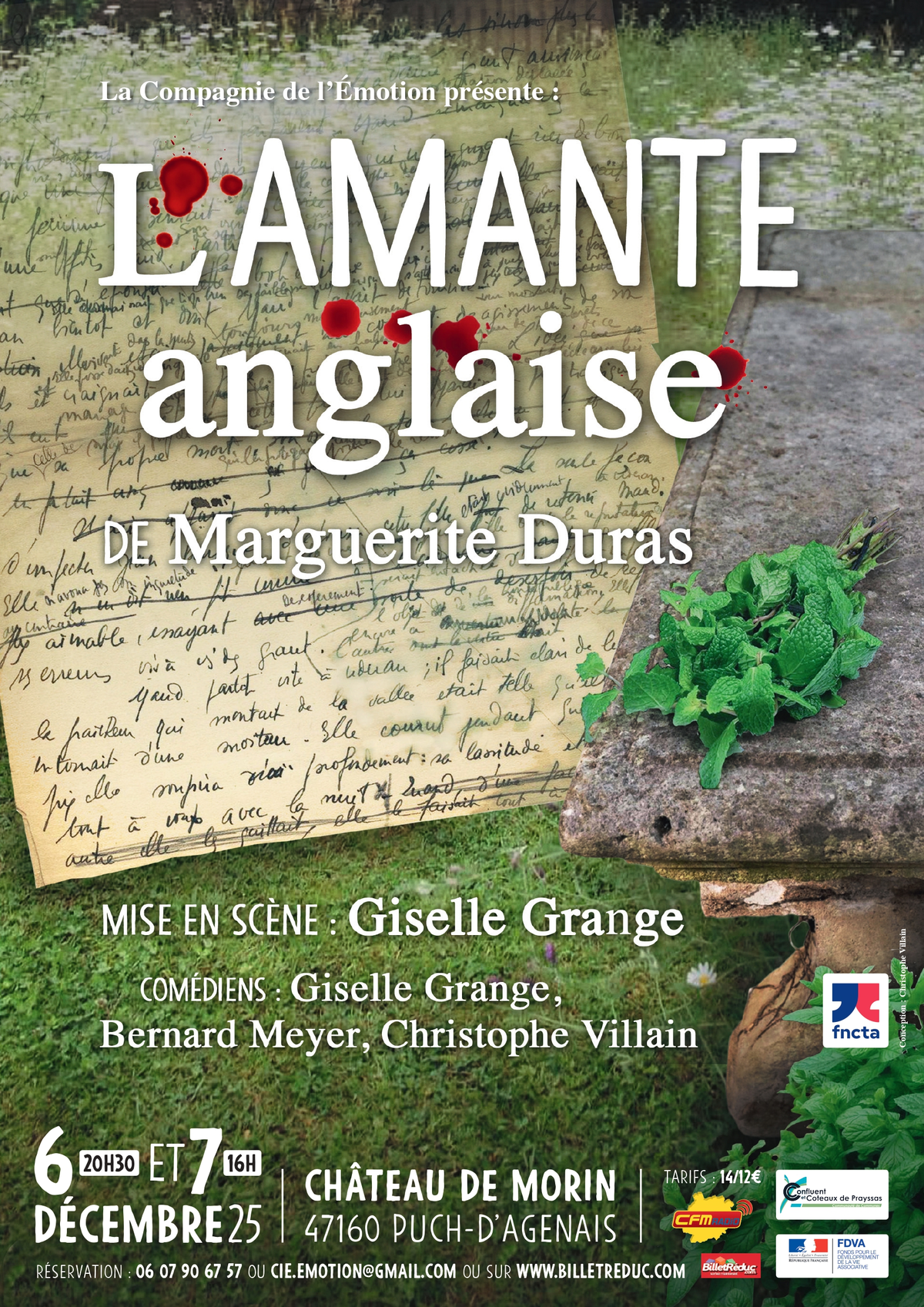 Théâtre : L'Amante anglaise, une pièce de Marguerite Duras