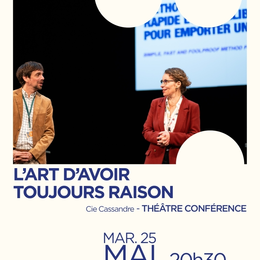 Théâtre- L'art d'avoir toujours raison
