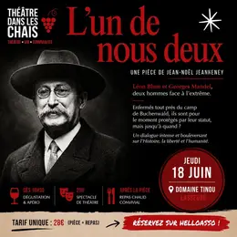 Théâtre  L'un de nous deux