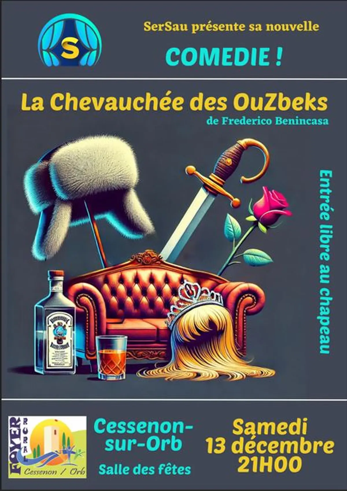 Théâtre : La Chevauchée Des Ouzbecks, Une Comédie (presque) Russe