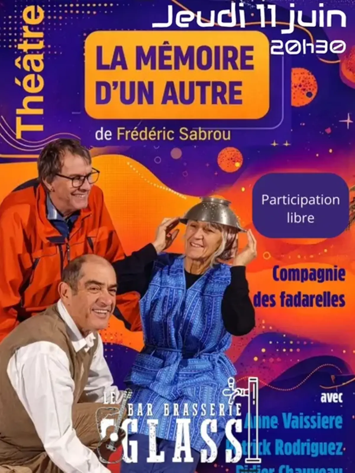 Théâtre : La mémoire d'un autre