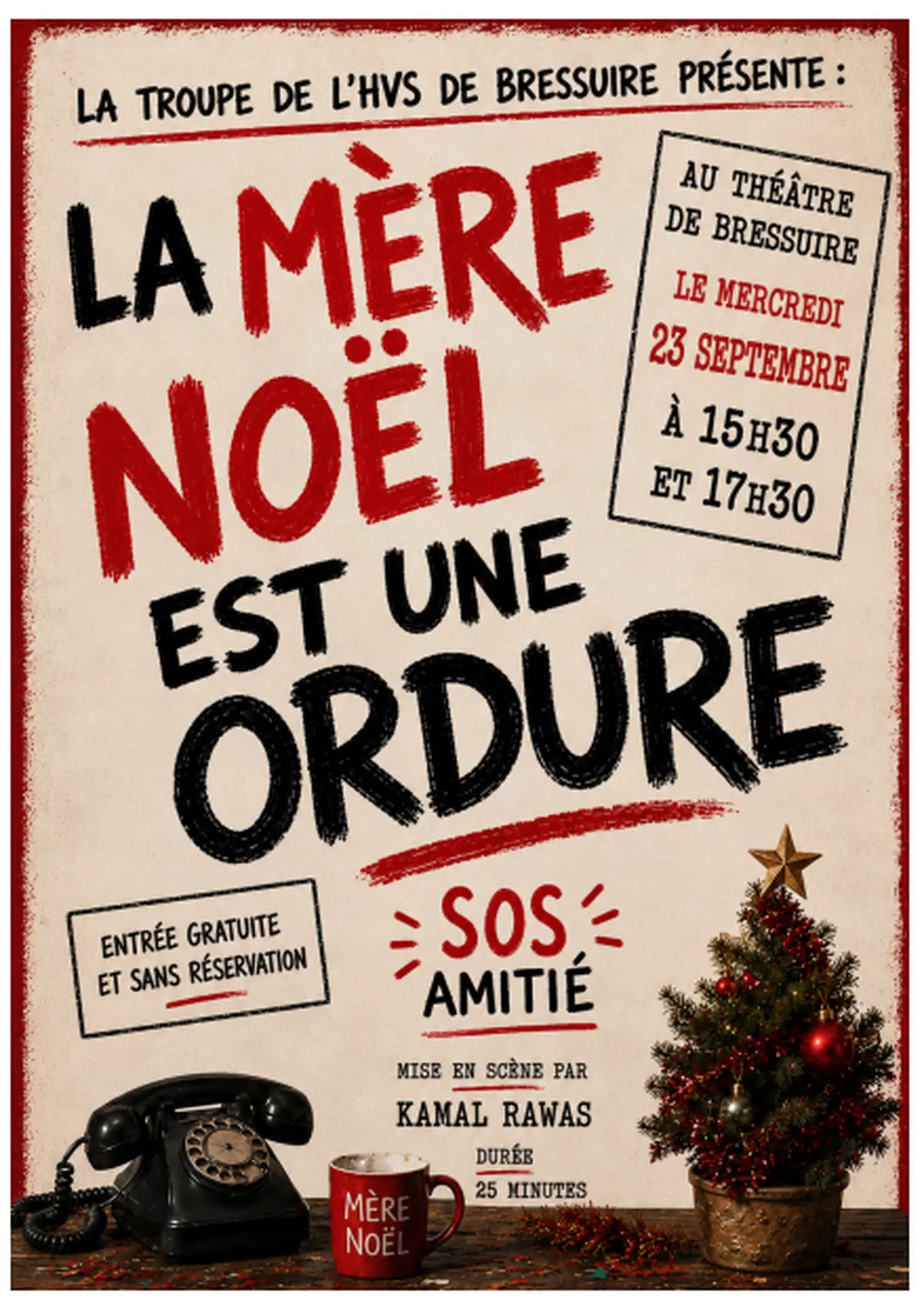 Théâtre - La Mère Noël est une ordure