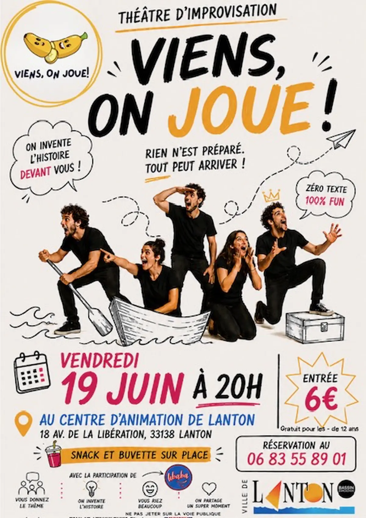 Théâtre : La Nuit de l' Improvisation