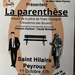Théâtre : La Parenthèse