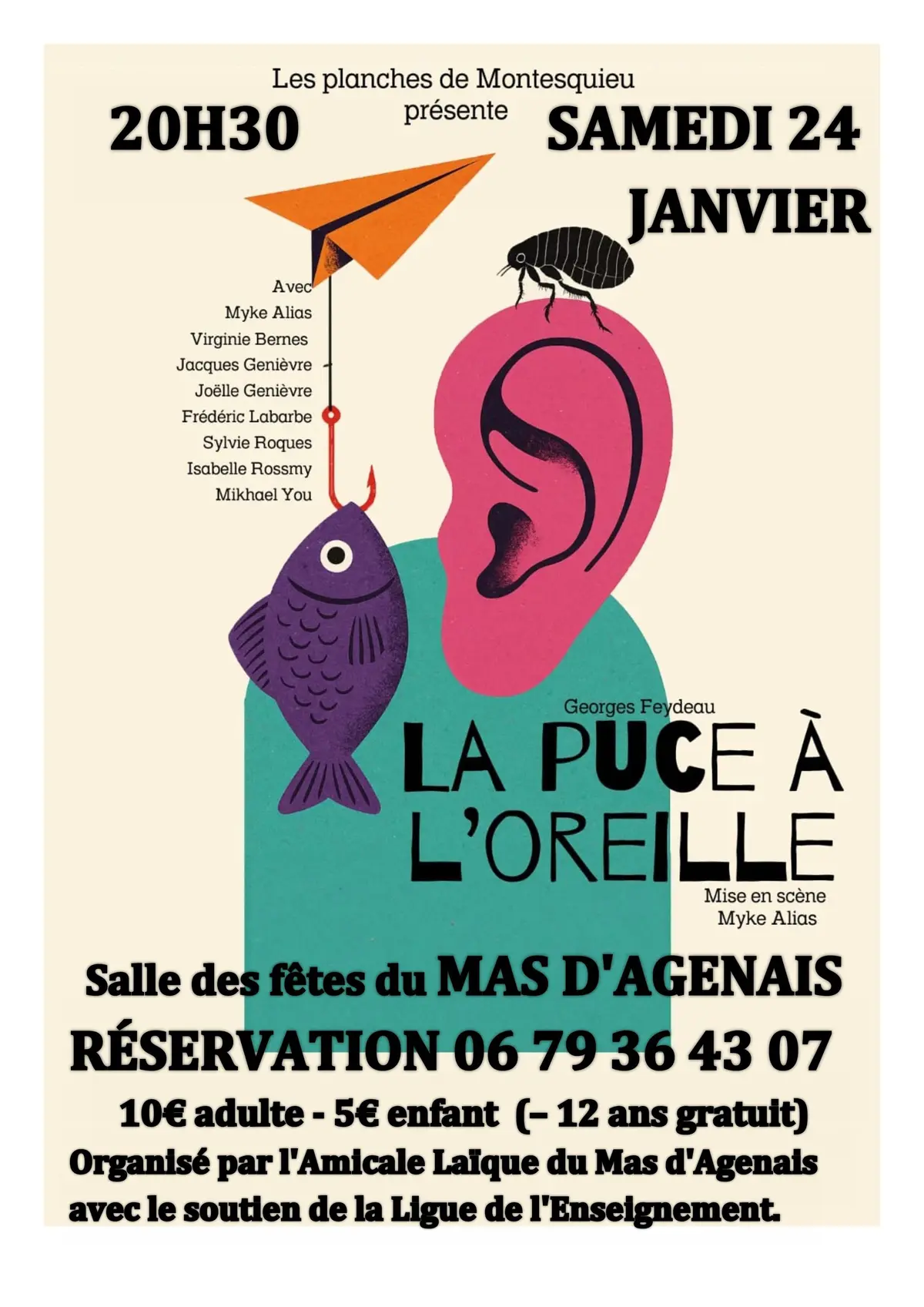 Théâtre La puce à l'oreille