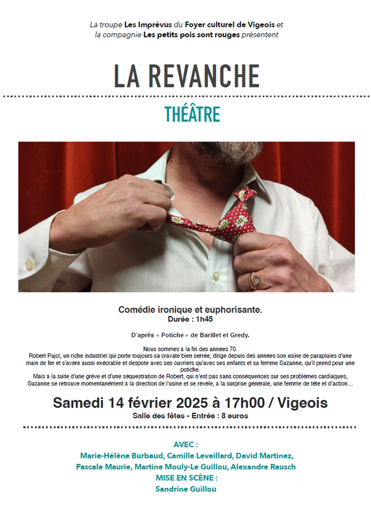 Théâtre : La Revanche