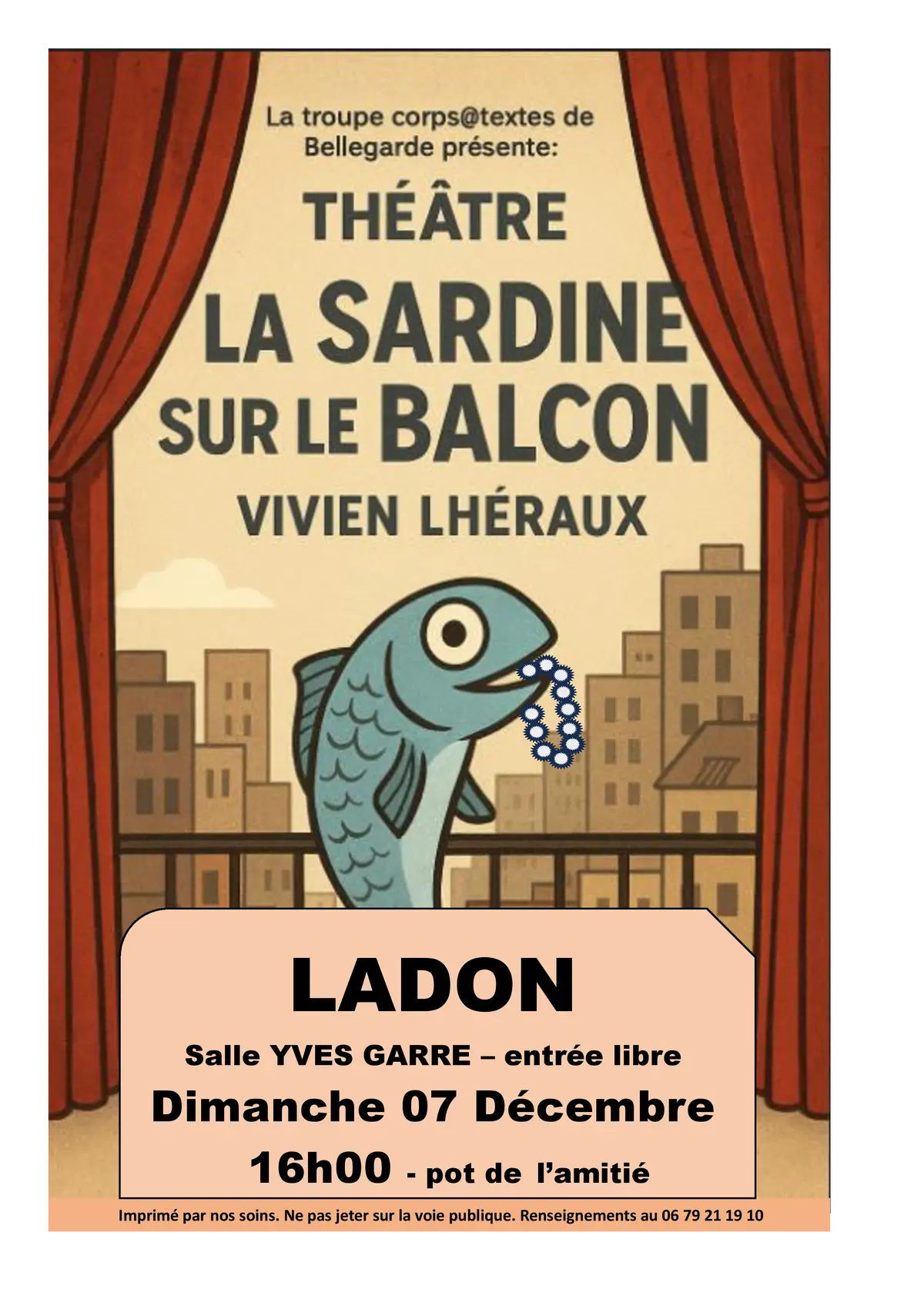 Théâtre La sardine sur le balcon