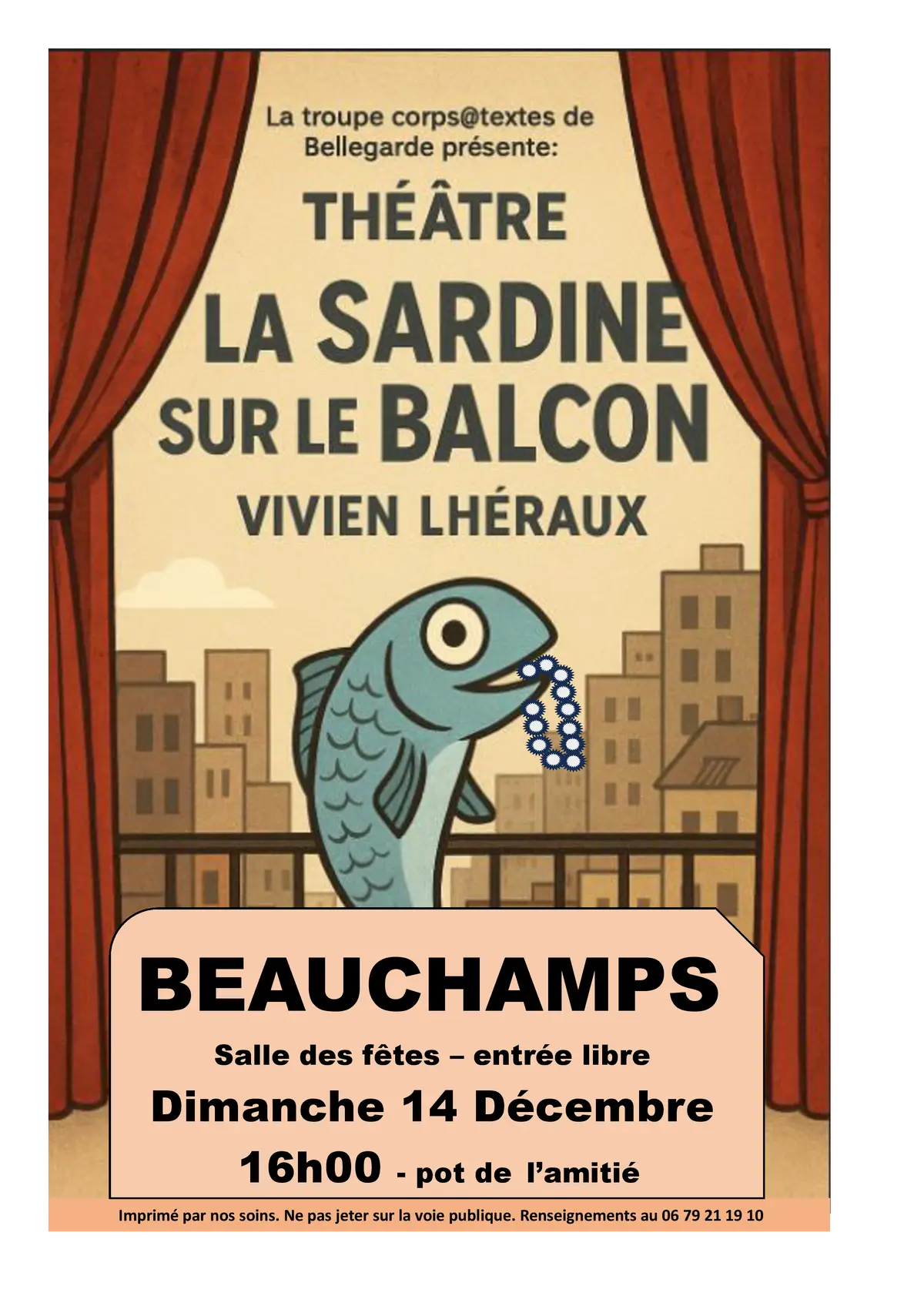 Théâtre La sardine sur le balcon